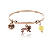 Lion Adjustable Bangle Bracelet