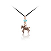 Corded Clydesdale Pendant