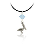 Pelican Pendant Braided Cord