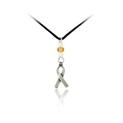 Corded Ribbon of Life Pendant