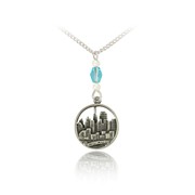 Chicago Skyline Chain Pendant