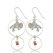 Buffalo Charm Earrings