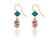 Dollar Sign Earrings