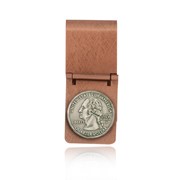 Quarter Hinged Money Clip