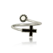 Adjustable Wire Cross Ring