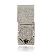 Longhorn Ring Hinged Money Clip