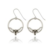 Longhorn Ring Earrings