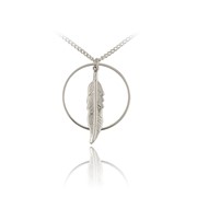 Feather Ring Pendant