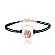 Bear Ring Cord Bracelet