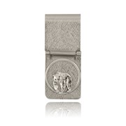 Bear Ring Hinged Money Clip