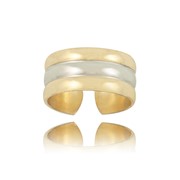 Polished Rib Adjustable Ring