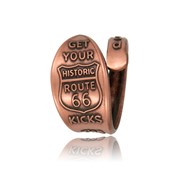 Rt. 66 Spoon Adjustable Ring