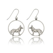 Wolf Ring Earrings