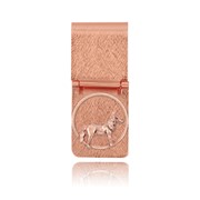 Wolf Ring Hinged Money Clip