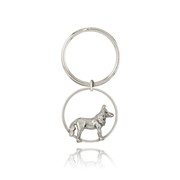 Wolf Ring Key Ring