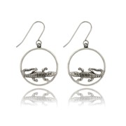 Alligator Ring Earrings