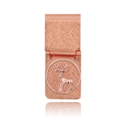 Deer Ring Hinged Money Clip