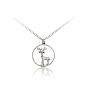 Deer Ring Pendant