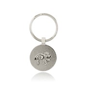 Buffalo Tab Key Ring