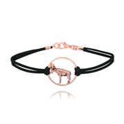 Moose Ring Cord Bracelet
