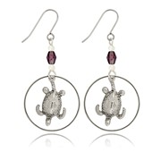 Sea Turtle Ring & Bead Earrings