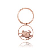 Sea Turtle Ring Key Ring