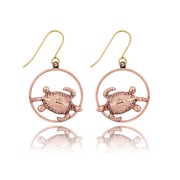 Sea Turtle Ring Earrings