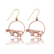 Tiger Ring Earrings