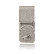 Lion Ring Hinged Money Clip