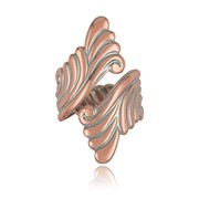 Scroll Two-Tone Adjustable Wrap Ring