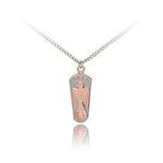 Thunderbird Two-Tone Chain Pendant